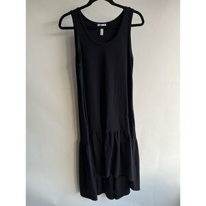 Leith Sleeveless High Low Dress Tank Sz Sm Women’s Heavy Ruffle EUC Midi